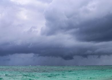 Storm Blue Cloud Azure Sea