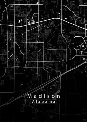 Madison Alabama City Map