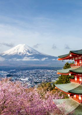 Mount Fuji Chureito Pagoda