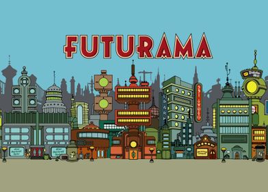 futurama city 