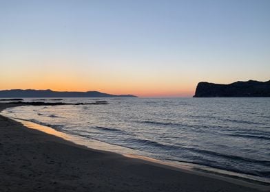 Sunset at Greece Beach