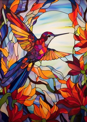 Glass Hummingbird No5