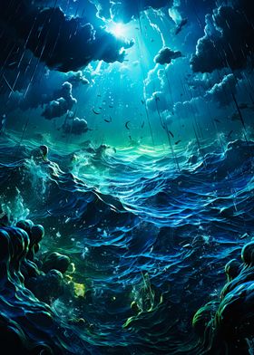 Blue Ocean Storm