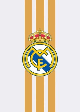 Real Madrid Stripe Gold