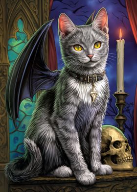 Fantasy Gothic Cat