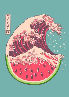 Great Wave of Watermelon