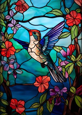 Glass Hummingbird No9