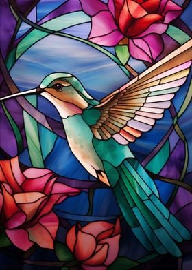 Glass Hummingbird No10