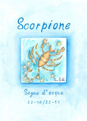 ZODIACO Scorpione