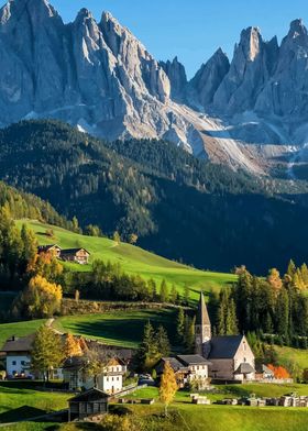 House at Mountains Foot