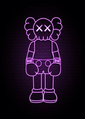 Boxing kaws