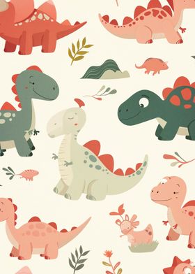 dinosaur pattern