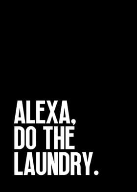 Alexa Do The Laundry