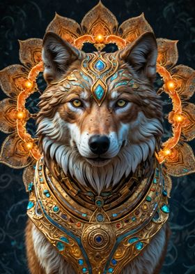 Wolf King Adorned