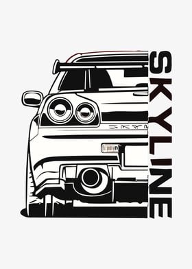 Nissan Skyline GTR R34