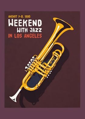 Los Angeles Jazz Poster