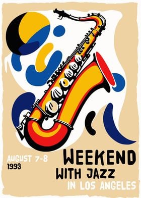 1993 Los Angeles Jazz Art