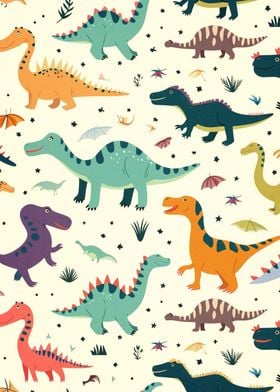 dinosaur pattern