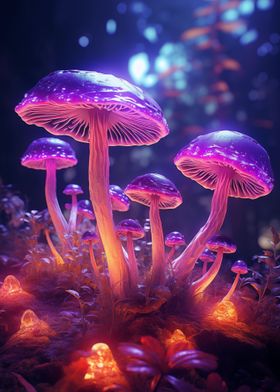 Glowing Mushroom Fantasy