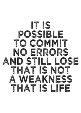 Commit No Mistakes