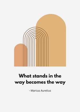 Marcus Aurelius quote art