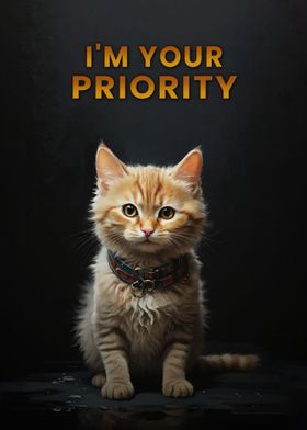 Cat Is Your Life Priority