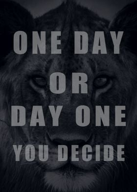 Lion Quote Motivation