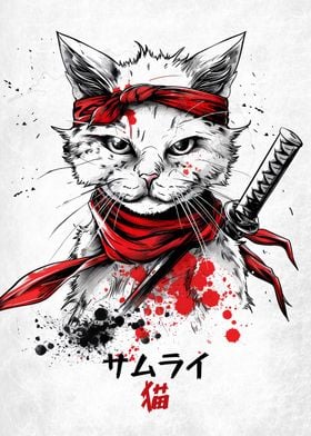 Samurai Cat