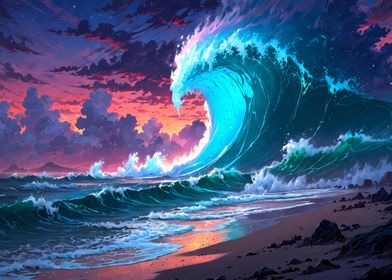 Great Wave  Fantasy Ocean