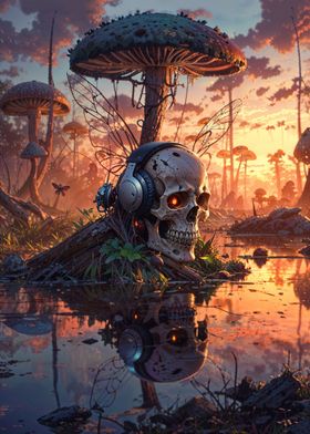 Mushroom Swamp Skull Music