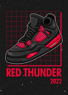 Thunder Red Shoes
