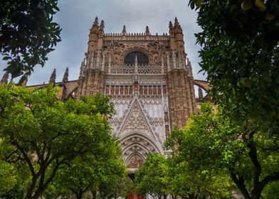 Seville Carhedral In Spain