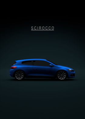 Volkswagen Scirocco Blue