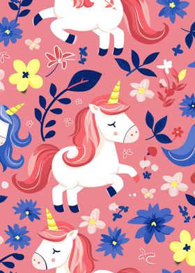 Pattern Unicorn Animal