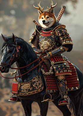 Shiba Inu The Samurai