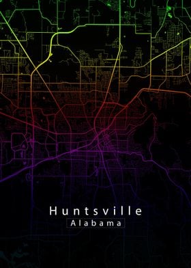 Huntsville Alabama Map