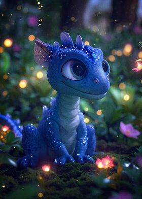 cute dragon animal