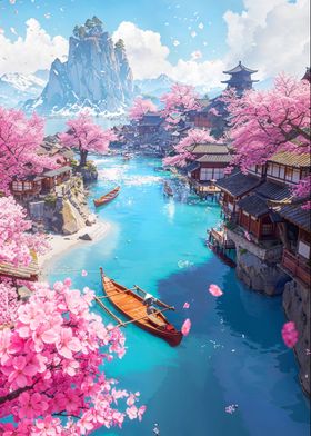 Sakura Fishing Village
