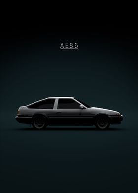 Toyota AE86 Sprinter Truen