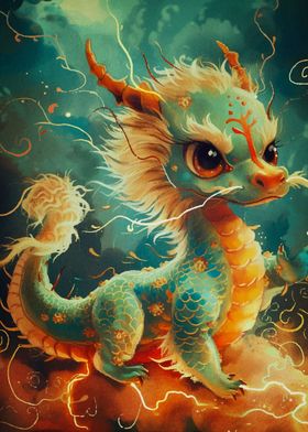 cute dragon animal