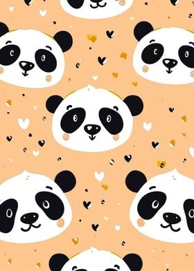 Pattern Panda Animal