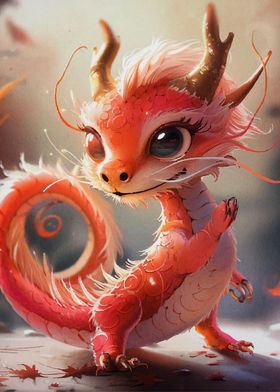 cute dragon animal