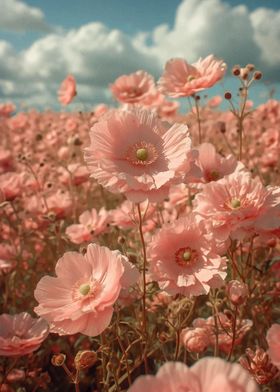 Watercolor Flower Pink