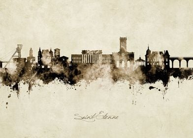 Saint Etienne Skyline