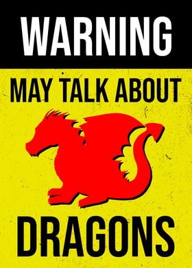 WARNING DRAGONS RED