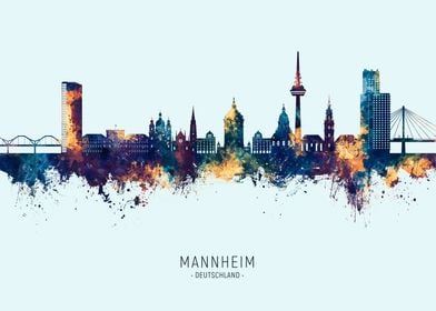 Mannheim Skyline