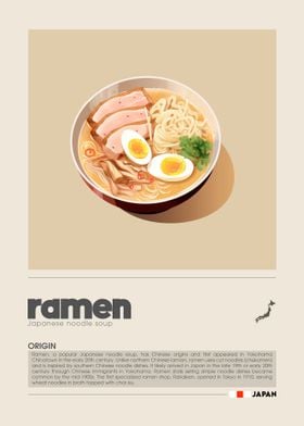 Ramen noddle soup