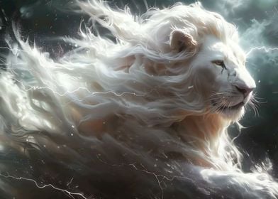 white lion