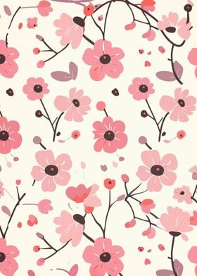 Pattern Flower Color