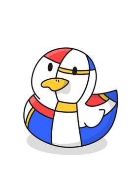 Mondrian Duck